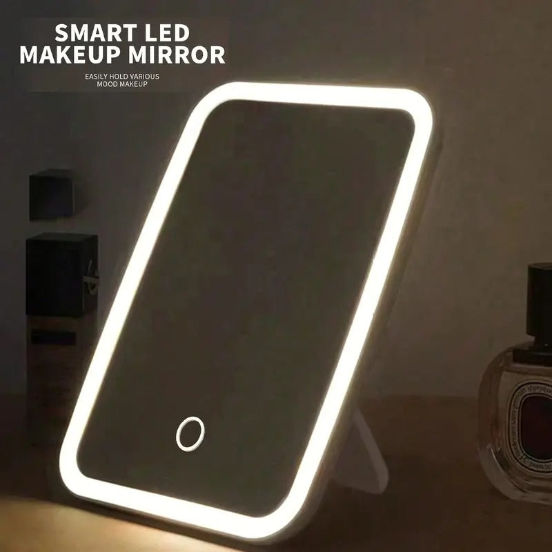 💡✨ Espejo de Maquillaje con Luz LED – Iluminación Perfecta para tu Belleza ✨💡