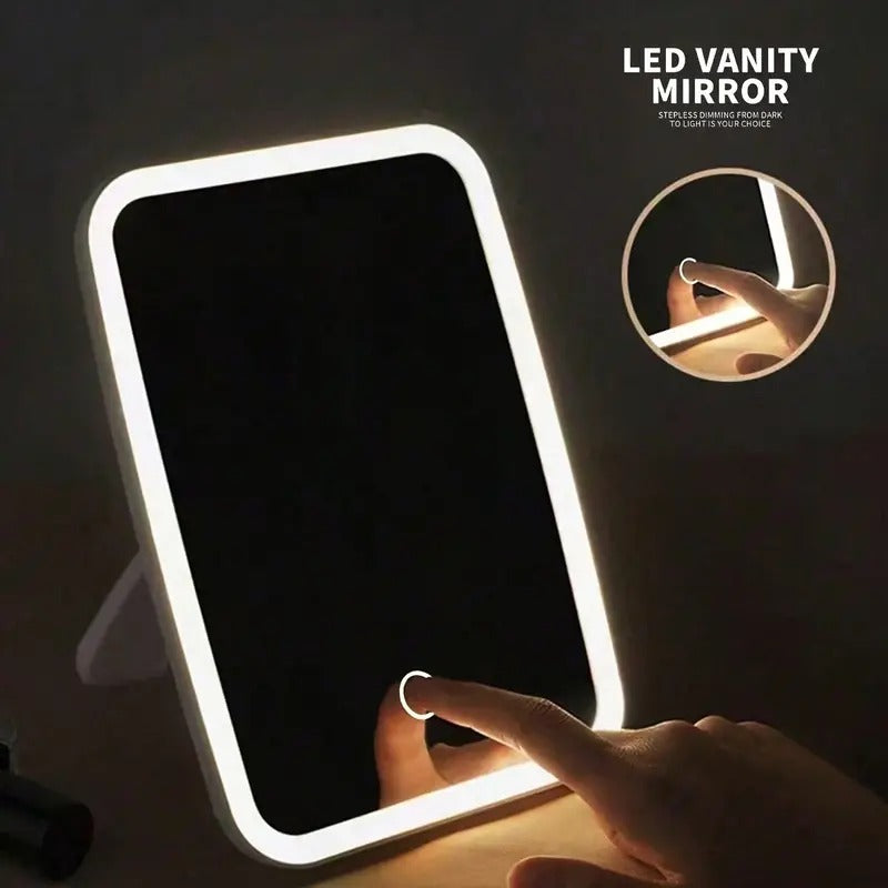 💡✨ Espejo de Maquillaje con Luz LED – Iluminación Perfecta para tu Belleza ✨💡