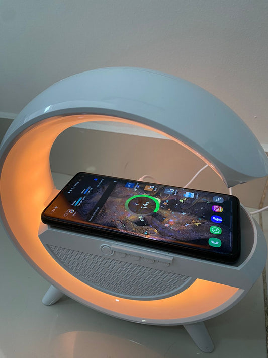 🎶💡 Lámpara LED Multifuncional 4 en 1 – Iluminación, Música y Carga en un Solo Dispositivo 💡🎶